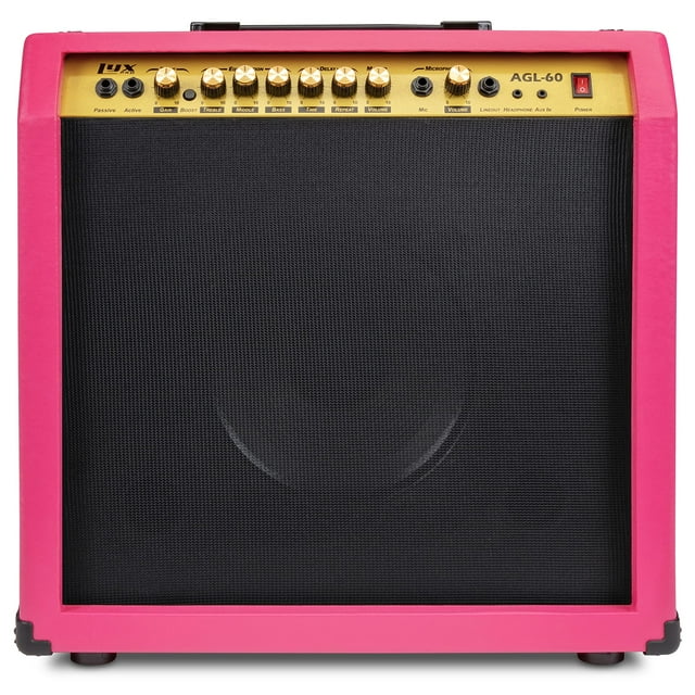 Amplificador de guitarra eléctrica LyxPro Combo de 60 W con altavoz de 10 pulgadas