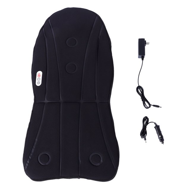 Asiento de masaje de cintura y espalda, asiento de coche con calefacción multifuncional, almohadilla masajeadora de cintura y espalda diseñada para profesionales