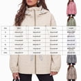 thumbnail image 3 of WXFAZCVU Women's Zip Up Hooded Rain Jacket Outdoor Going Out Raincoat Windbreaker with Pockets Size L, 3 of 4