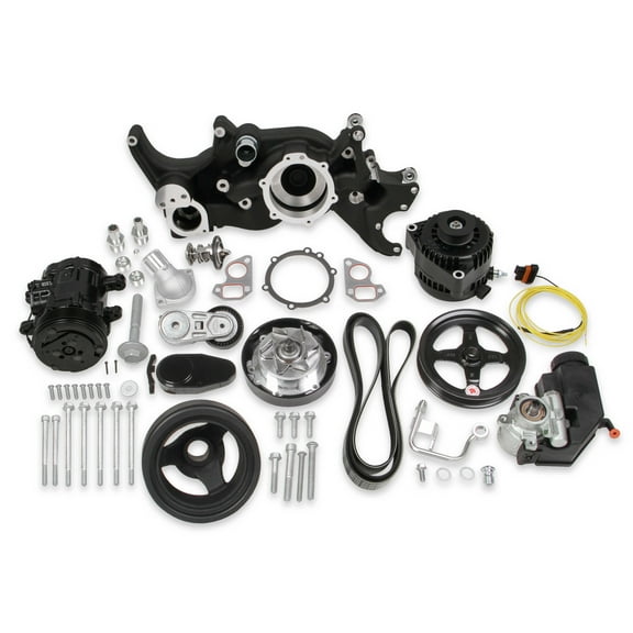Holley Performance 20-185BK Accessory Drive Component Mount Set