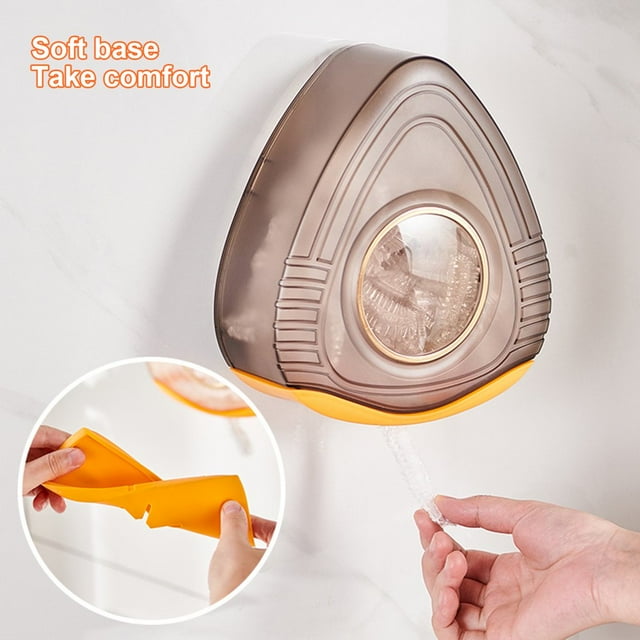 MesaSe Wall-mounted Plastic Wrap Storage Box - Container for Disposable Food Covers in the Kitchen