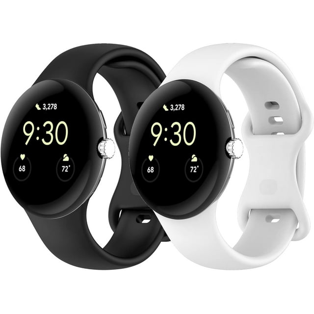 KOMI Bracelets Compatibles pour Google Pixel Watch & Pixel Watch 2, Bracelet de Remplacement pour Pixel Watch 2, Bracelet Accessoire Coloré Ajustable, Sangle pour pour Google Pixel Watch, Bracelets