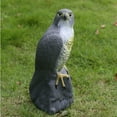 thumbnail image 4 of Fortune Simulation Eagle Hunting Bait Repellent Pest Imitation Owl Decoy Statue, 4 of 9
