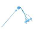 thumbnail image 2 of Cat Teaser Toy, Interactive Kitten Toys Scratching Chase Exercise Chewing Toy Exercising Cat Playing Funny Teasing for Kitten Gift Blue, 2 of 8
