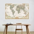 thumbnail image 3 of WCIC 150*100cm Vintage World Map Large Art Poster Prints Home Wall Hanging Decoration Unframed, 3 of 6