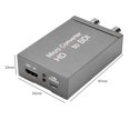 thumbnail image 4 of Micro convertidor 1080P compatible con HDMI a 3G HD SDI adaptador para cámara HDTV Monitor DVD, 4 of 8