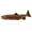 Copper Plated, variant on Golden Trout Pin, F017, Pewter 2” Fish Lapel Pin, Hat, Pins, Brooch, Brooches, Jewelry, Gift, 100% Handmade in the USA, 200 Fish Designs Available