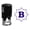 Violet, variant on Printtoo R-40 Octagon Celtic Swirl Frame Alphabet B Monogram Self Inking Rubber Stamp Office Stationary