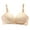 Beige, variant on Women's Front Button Nursing Bra Anti Exposure No Wires Push Up Top Back Bottoming No Wires Sports Bra