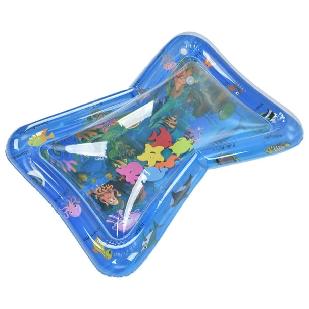 Colchoneta de agua inflable, colchoneta de juego de agua de PVC, colchoneta de agua para bebés, diseño elevado