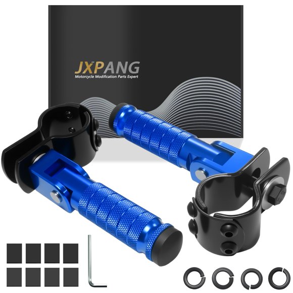 Repuestos traseros plegables de motocicleta JXPANG M8 para coche eléctrico