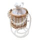 thumbnail image 2 of Handbag Rattan Woven Basket Woven Bag Cute Hanging Basket, 2 of 6