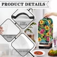 thumbnail image 4 of HELLHERO Stylish Blender Dust Cover Handle Polyester for Home Kitchen, Tropical Bloom, 4 of 6