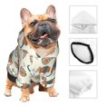 thumbnail image 3 of Balery Colorful Armadillos1 Sudadera con Capucha para Perros Pequeños – Ropa para Mascotas, Disfraz para Perros y Gatos, Ideal para Fiestas y Cosplay-X-Large, 3 of 7