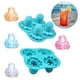 thumbnail image 1 of Fiudx Liquidación de ahorros de otoño Molde para hacer pudín, gelatina y gelatina con forma de pulpo o cubito de hielo, para hacer tú mismo, para cócteles caseros, 2 piezas, 1 of 7