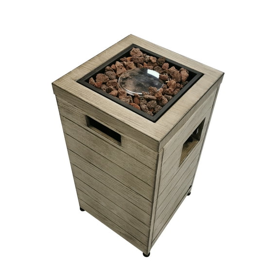 Coral Coast Haider Outdoor Propane Gas Fire Column