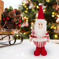 thumbnail image 3 of Estatuas navideñas, regalos, adornos suaves, figuras para dormitorio, fiesta, escaparate. Papa Noel, 3 of 9