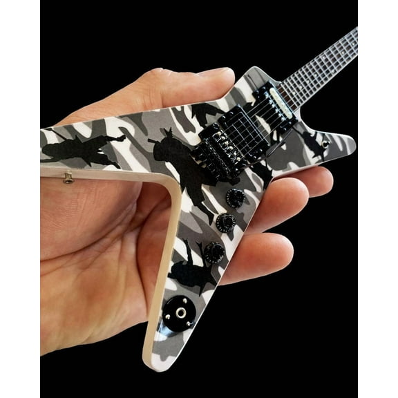 AXE HEAVEN Axe Heaven Guitar Pantera Dimebag Darrell Signature Dime-O-Flage Miniature Guitar Replica