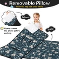 thumbnail image 3 of Pioneer Flower Floral Print Pattern Toddler Nap Mats for Kids Preschool,Sleeping Mat Bag or Kids,Toddler Sleeping Bag,Toddler Nap Mat or Daycare, 3 of 6