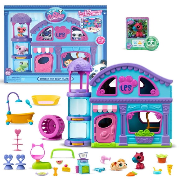 Set Littlest Pet Shop de juego tienda de mascotas