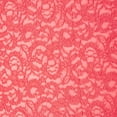 thumbnail image 3 of Zelouf Ravie Holo Glitter Scallop Lace  , Sewing, DIY, Crafts Fabric by the Yard, Vibrant Coral, 5 Yard, 3 of 3