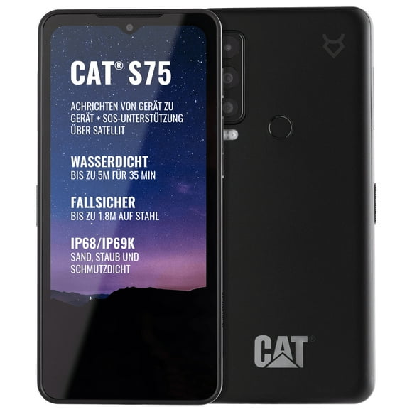 CAT S75 6/128GB Black
