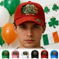 thumbnail image 4 of St Patrick's Day Irish Cap for Men & Women – Breathable Sporty Baseball Hat with Sweat-Absorbing Lining & Raised Embroidery, Classic Casual Headwear Gift, 4 of 4