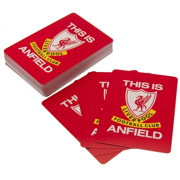Liverpool FC This Is Anfield Playing Cards (One Size) (Red)