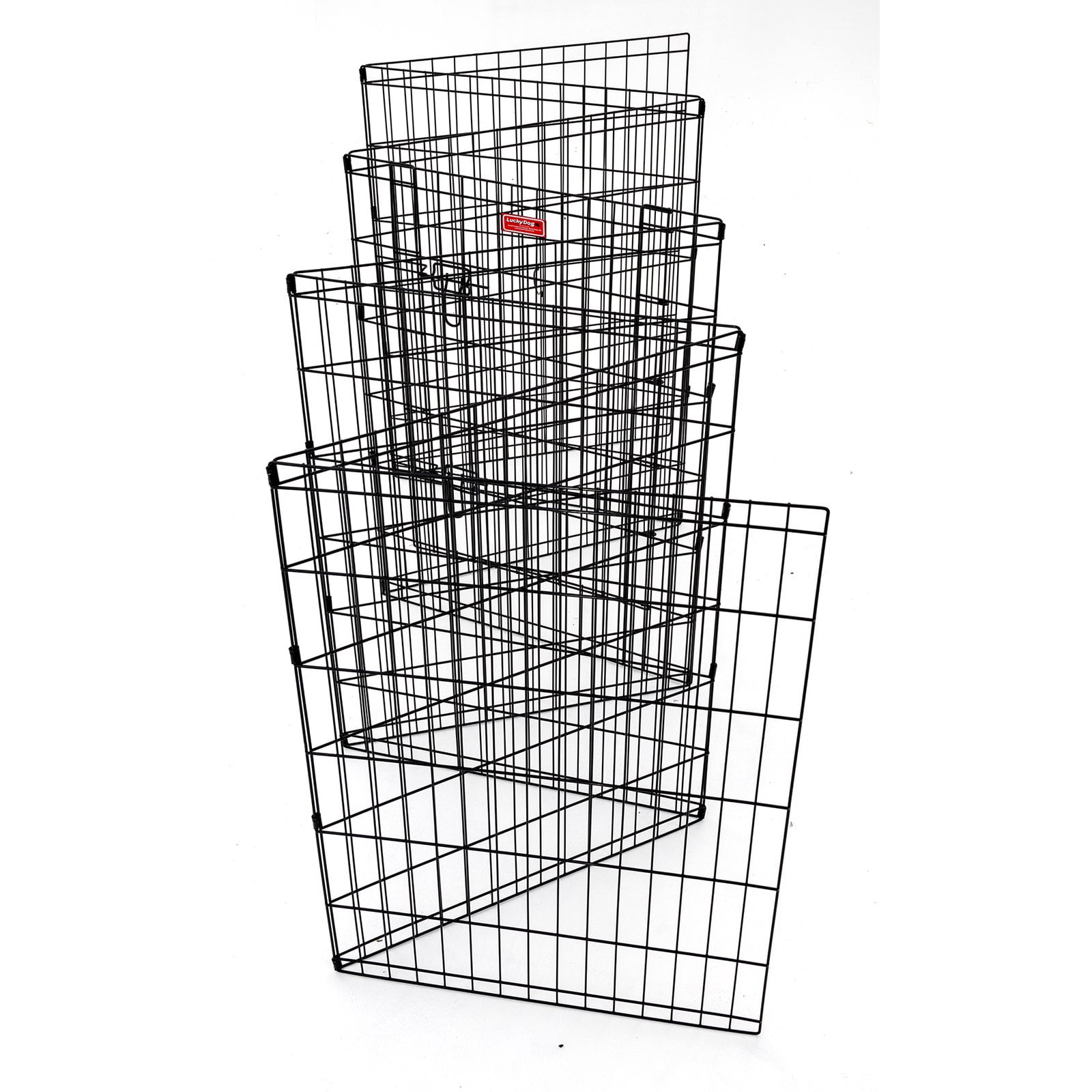 Lucky Dog 24"H Exercise Pet PlayPen with Stakes