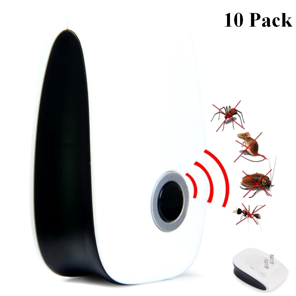 10* Pest Repeller Reject Ultrasonic Electronic Mouse Rat Mosquito Insect Control 
