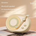 thumbnail image 5 of Bluetooth Speaker 1200mAh Desktop Ambient Light Wireless Bluetooth Speaker Fluorescent Subwoofer Film Speaker D, 5 of 5