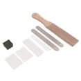 thumbnail image 3 of Kit de afilar cuero, herramientas completas, paleta de afilar cuero de doble cara, juego de afilar para manualidades de cuero DIY, juego de afilar 1, 3 of 14