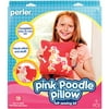 Pillow Sew And Stuff Kit, Pink Poodle