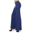 thumbnail image 3 of Meichang Wide Leg Palazzo Pants for Women Casual Soft High Waist Lounge Pants Loose Comfy Stretchy Trousers Yoga Gym Flare Pants Summer, 3 of 4
