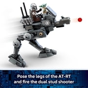 LEGO Star Wars AT-RT Attack - Building Toy for Boys & Girls, Ages 7+ With The Mandalorian & Grogu Minifigures - Playset for Kids - Gift for Birthdays - 75444