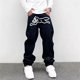 thumbnail image 2 of 2022 Ropa Dog Print Streetwear Men Hip Hop Baggy Jeans Pants Y2K Clothes Straight Loose Goth Denim Trousers zhangyuxiang LED, 2 of 2