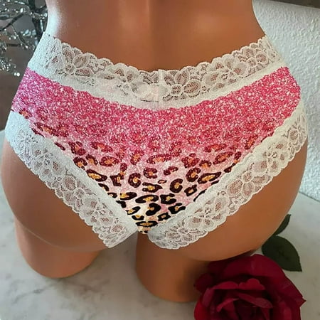 

Ovzne Women s Sexy Lingerie Lace Panties Cute Retro Printed Lingerie Pajamas