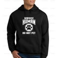 thumbnail image 2 of Service Human Design Do Not Pet Funny Dog Lover Quote Sarcastic T-Shirt, SW, Hoodie Unisex, up to 5XL, 2 of 4