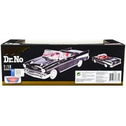 1957 Chevrolet Bel Air Convertible Black James Bond 007 "Dr. No" (1962) Movie 1 18 Diecast Model Car by Motormax