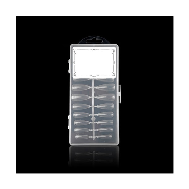 Vogacara Paquete de 240 extensiones de uñas postizas, decoración DIY, puntas de uñas postizas, simulación pegajosa, herramientas de manicura Type2 NO2 Vogacara CE011660-05B