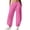 Hot Pink, variant on LEBONYARD Petite Pants for Women,Women's Sports Pants Jogging Pants with Pockets Loose and Tight Bottom Mid Waist Exercise Casual Pants Hot Pink S