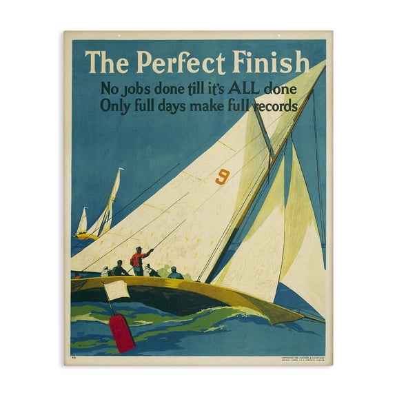 Stupell Industries Perfect Finish Antique Sailors Transportation Painting Wrapped Canvas Canvas Art Print Wall Art, 16 x 20