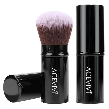 Retractable Face Brush - Acevivi Retractable Kabuki Brush Concealer Foundation Blush Face Powder Bronzer Makeup Brushes HFON