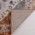 thumbnail image 4 of Ladole Rugs Gracie Traditional Persian Europian Design Indoor Area Rug Runner Tapis in Beige Teal Brown, 4 of 4