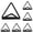 Black-5Pcs, variant on Card Holders for Table,Triangle Wire Card Stand with Multi Layered Frame,Stable Desk Display Stand for Business Cards,Photos,Recipes and Buffet Labels,Stable and Durable,0.95x0.95",Black