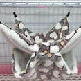 thumbnail image 3 of Small Pet Double Layered Hanging Hammock Suspended Warm Plush Sleeping Bag, 3 of 7
