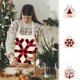 thumbnail image 1 of Delantal Navideño Xihbxyly a Cuadros rojos Resistente a Derrames, 1 of 6