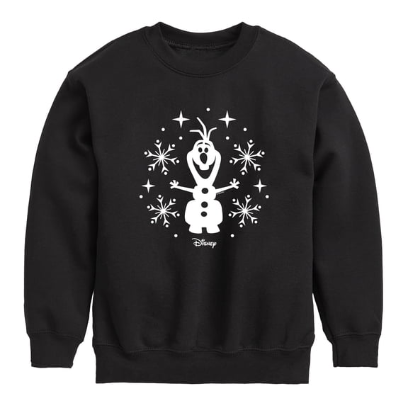 Frozen - Olaf - Youth Boys Crew Fleece Sweatshirt