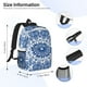 thumbnail image 5 of Disketp Blue Watercolor Mochila Escolar de 15 Pulgadas, Mochila Ligera para Estudiantes, Viajes y Trabajo, Cómoda y Resistente para el Uso Diario, 5 of 6