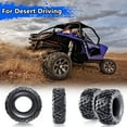 thumbnail image 6 of PrecisionAuto Pack of 2 22x10-10 ATV Tires - All Terrain 22 x 10 x 10 4PR Off - Road Light Mud Tires,Deep Tread Design for Go Kart Street Mini Bike, 6 of 8